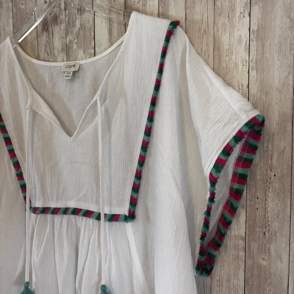 J. Crew Fringe Beach Tunic - Picture 2 of 6